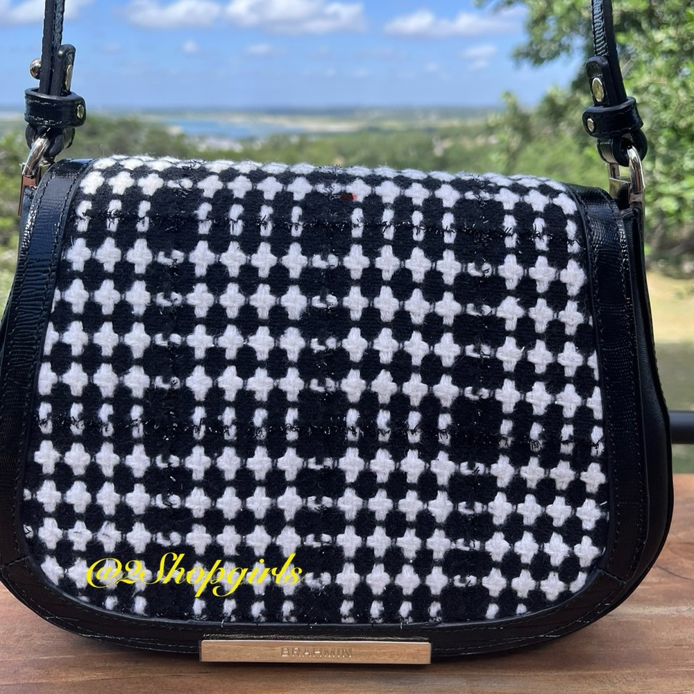 NWT Small Nadine Black Hillside Crossbody